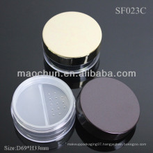 SF023C 3g/8g/10g/20g/30g mineral makeup rotating sifter jar